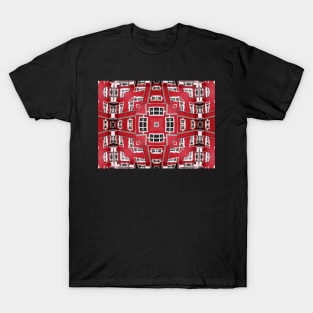 Impossible Architectures: red facade of house in Berlin T-Shirt